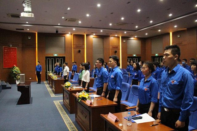 Đại hội Đoàn thanh niên cộng sản Hồ Chí Minh Cảng vụ HKMB  nhiệm kỳ 2022-2027 - Đưa khát vọng tuổi trẻ cất cánh!